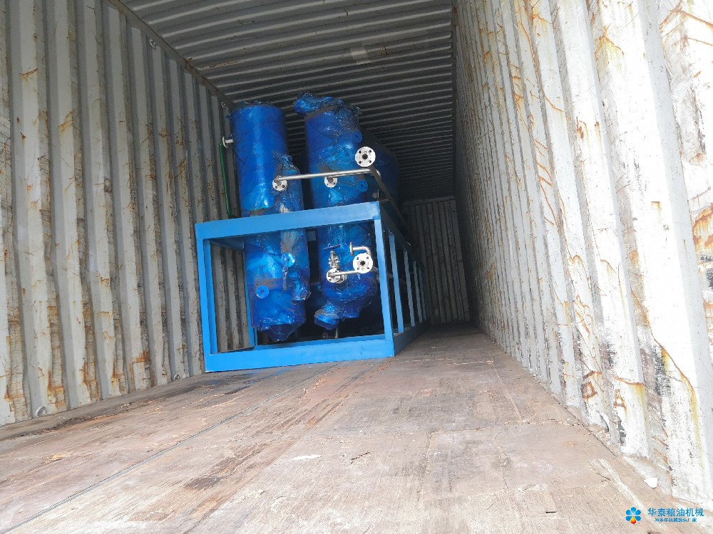 埃塞15T小黑籽預(yù)榨 3T精煉項目發(fā)貨