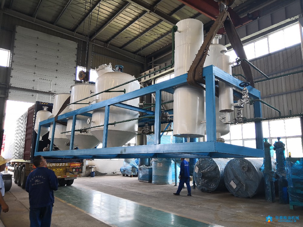 莫桑比克10T榨油、2T精煉機組項目