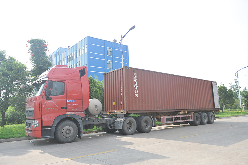 華泰集團生產制造的10T／H棕櫚果榨油項目發貨剛果（金）