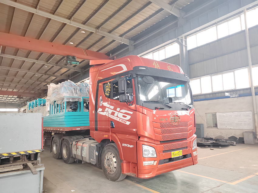 華泰集團(tuán)設(shè)計(jì)制造的24T/D小麥?zhǔn)ブ品垌?xiàng)目發(fā)往周口