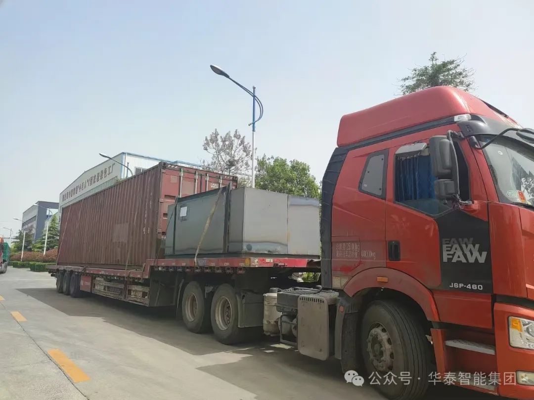 華泰智能裝備油脂設備發貨現場照片2